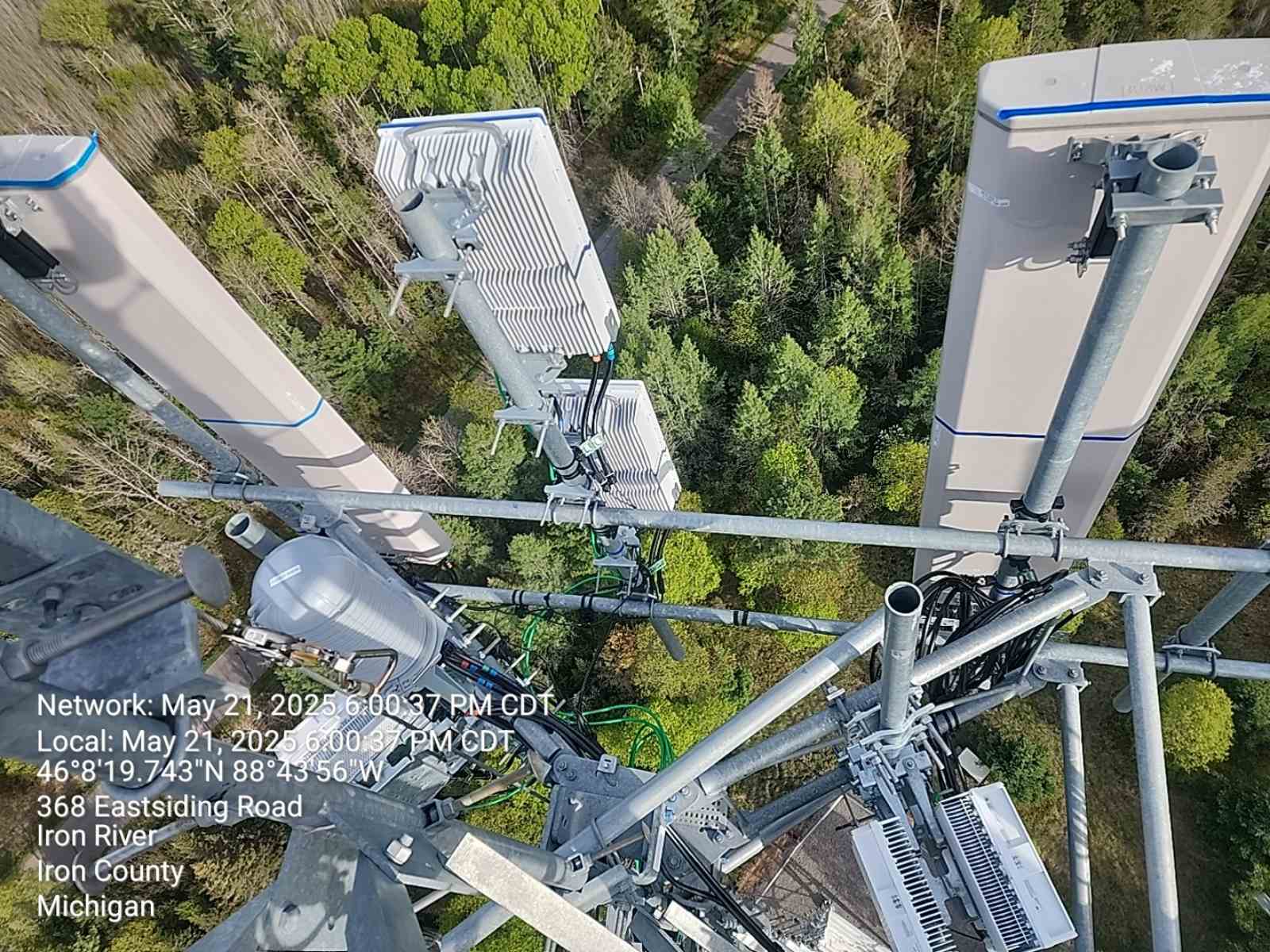 telecommunications upgrade for AT&T in Michigan