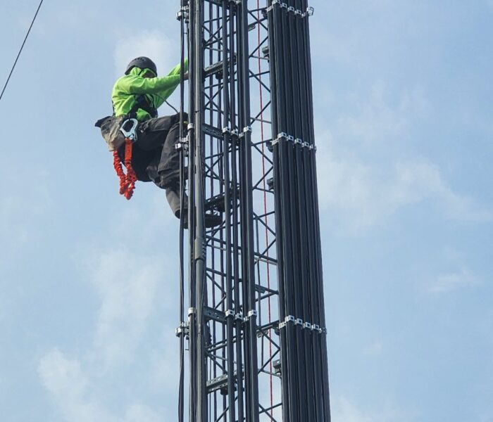Tower technician tower climber cell 5g 6g