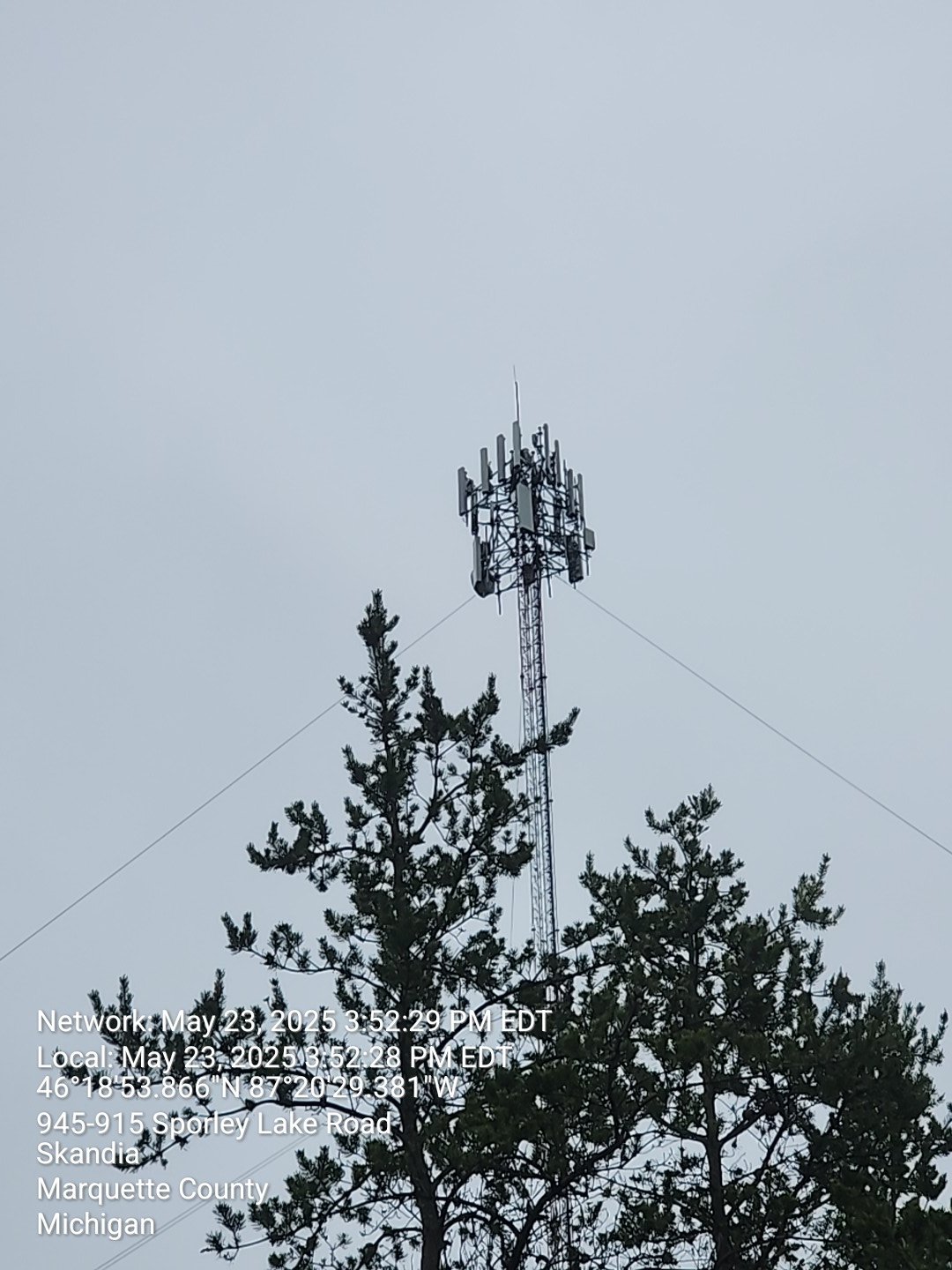 cell tower construction